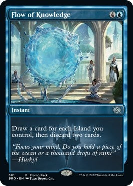 Image for Flow of Knowledge (381) [Promo Pack: The Brothers' War]