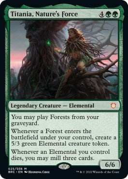Image for Titania, Nature's Force (25) [Commander: The Brothers' War]
