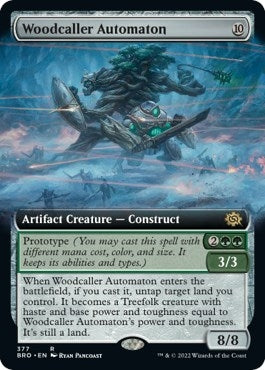 Image for Woodcaller Automaton (Extended Art) (377) [The Brothers' War]