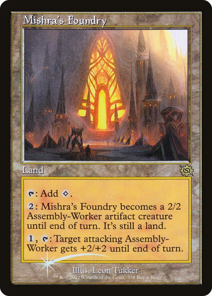 Image for Mishra's Foundry (378) [Buy-A-Box Promos]