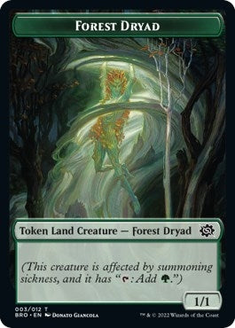 Image for Forest Dryad Token (3) [The Brothers' War]