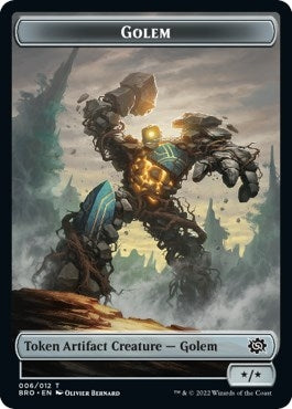 Image for Golem Token (6) [The Brothers' War]