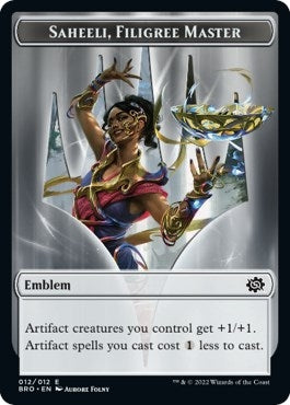 Image for Emblem - Saheeli, Filigree Master (12) [The Brothers' War]