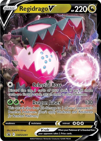 Image for Regidrago V - SWSH281 (SWSH281) - Pokemon