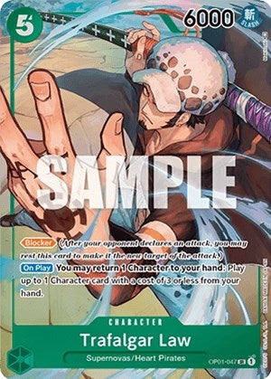 Image for Trafalgar Law (047) (Parallel) (OP01-047) - One Piece Card Game