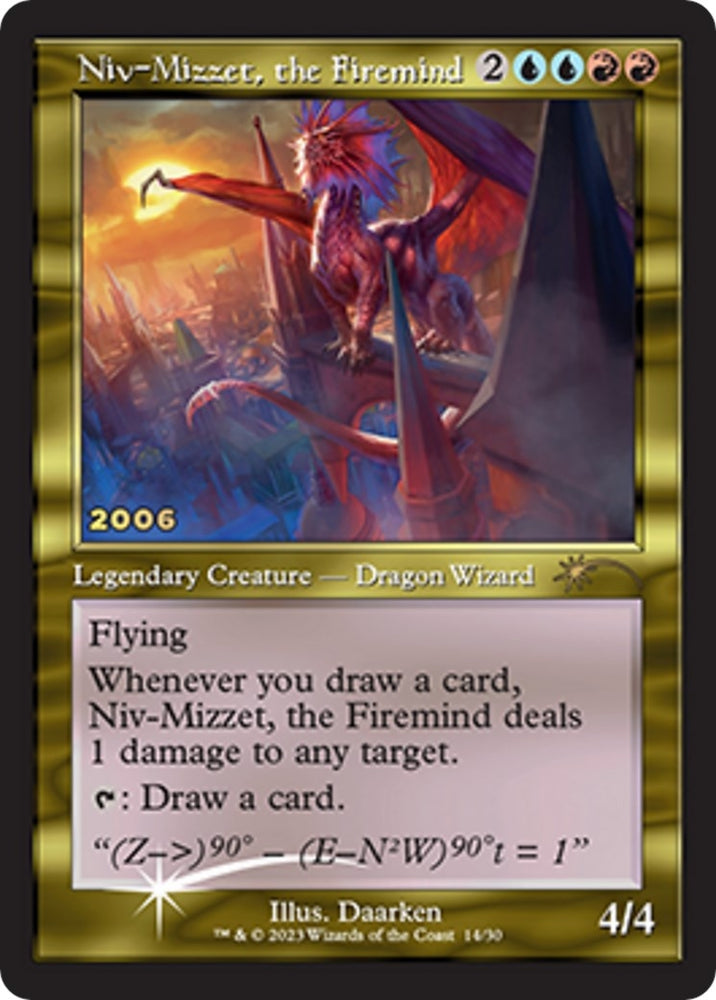 Image for Niv-Mizzet, the Firemind (14) (30A-P)