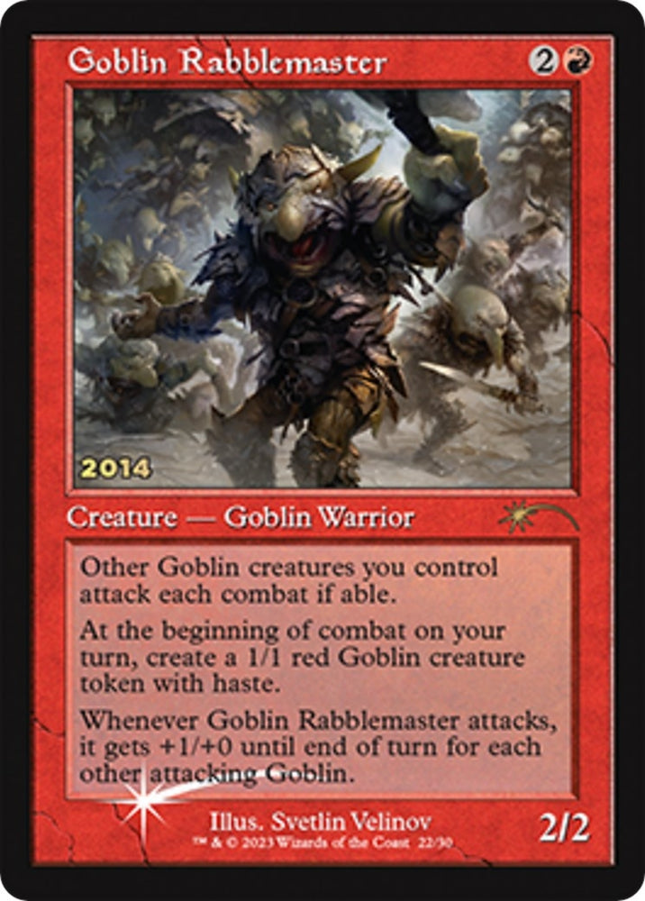 Image for Goblin Rabblemaster (22) (30A-P)