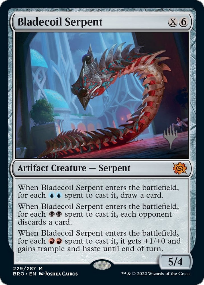 Image for Bladecoil Serpent (229) [Promo Pack: The Brothers' War]