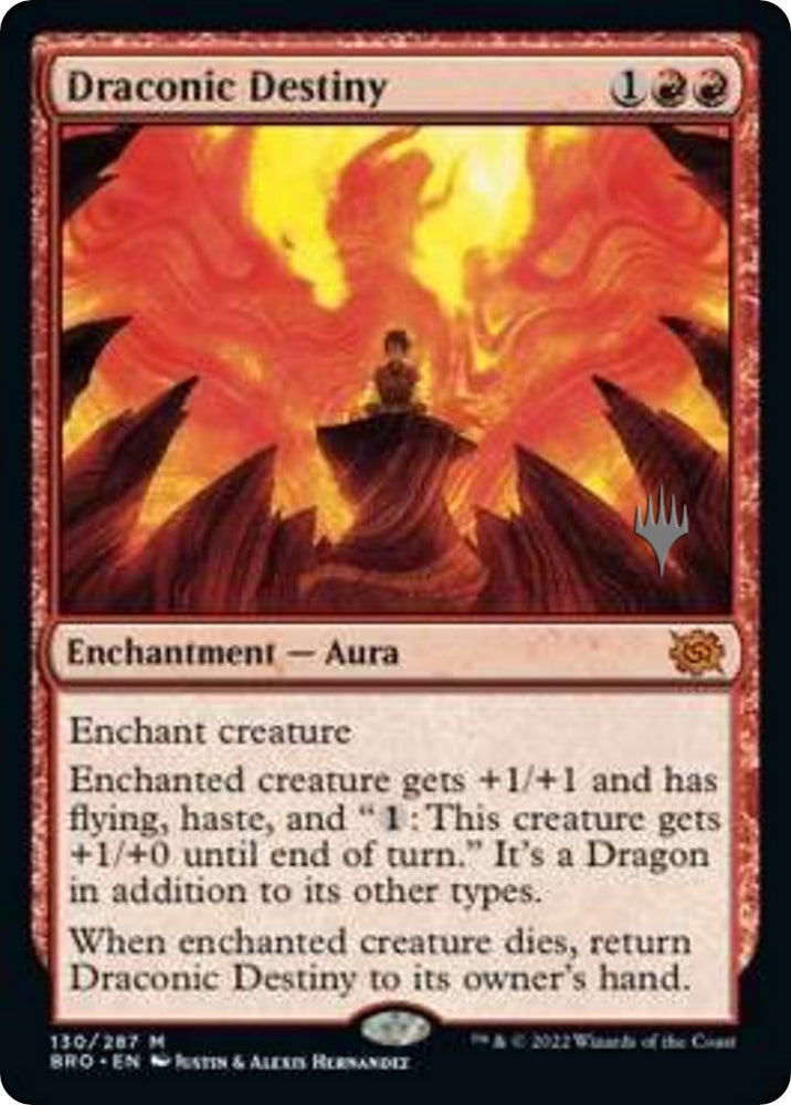 Image for Draconic Destiny (130) [Promo Pack: The Brothers' War]