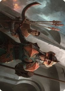 Image for Siege Veteran Art Card (3) [Art Series: The Brothers' War]