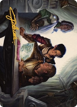 Image for Tocasia's Welcome Art Card (Gold-Stamped Signature) (4) [Art Series: The Brothers' War]