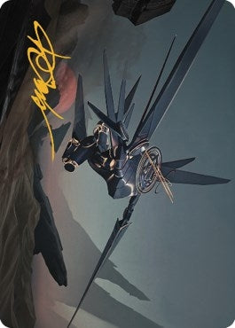 Image for Steel Seraph Art Card (Gold-Stamped Signature) (6) [Art Series: The Brothers' War]