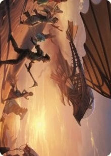 Image for Take Flight Art Card (12) [Art Series: The Brothers' War]