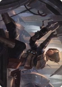 Image for Thopter Mechanic Art Card (13) [Art Series: The Brothers' War]