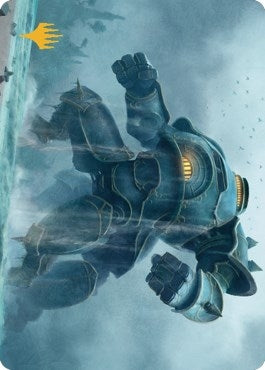 Image for Depth Charge Colossus Art Card (Gold-Stamped Planeswalker Symbol) (14) [Art Series: The Brothers' War]