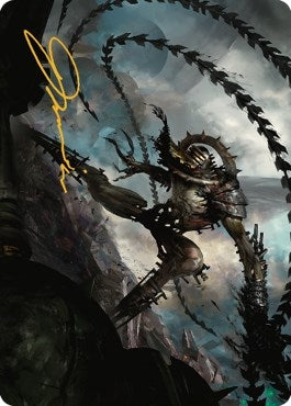 Image for Razorlash Transmogrant Art Card (Gold-Stamped Signature) (17) [Art Series: The Brothers' War]
