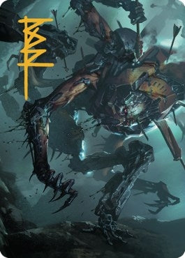 Image for Scrapwork Rager Art Card (Gold-Stamped Signature) (18) [Art Series: The Brothers' War]