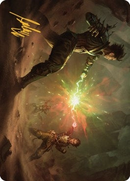 Image for Brotherhood's End Art Card (Gold-Stamped Signature) (19) [Art Series: The Brothers' War]