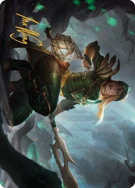 Image for Argothian Opportunist Art Card (Gold-Stamped Signature) (22) [Art Series: The Brothers' War]