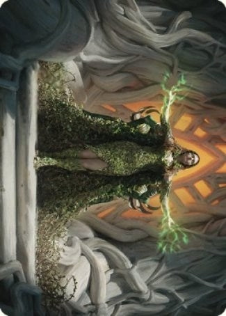 Image for Titania, Voice of Gaea Art Card (26) [Art Series: The Brothers' War]