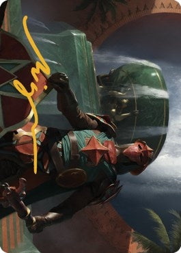 Image for Tomakul Honor Guard Art Card (Gold-Stamped Signature) (28) [Art Series: The Brothers' War]