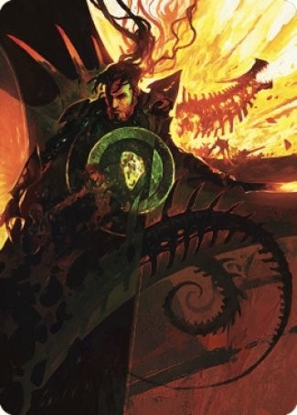 Image for Mishra's Command Art Card (33) [Art Series: The Brothers' War]