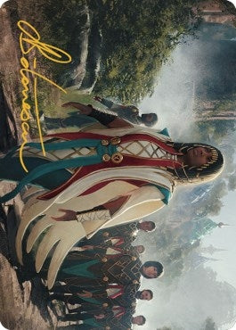 Image for Queen Kayla bin-Kroog Art Card (Gold-Stamped Signature) (39) [Art Series: The Brothers' War]