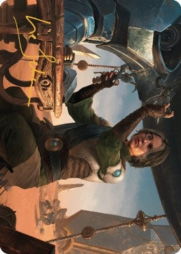 Image for Tocasia, Dig Site Mentor Art Card (Gold-Stamped Signature) (40) [Art Series: The Brothers' War]