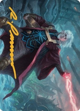 Image for Urza, Lord Protector Art Card (Gold-Stamped Signature) (41) [Art Series: The Brothers' War]