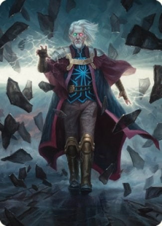Image for Urza, Planeswalker Art Card (42) [Art Series: The Brothers' War]