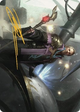 Image for Urza, Prince of Kroog Art Card (Gold-Stamped Signature) (43) [Art Series: The Brothers' War]