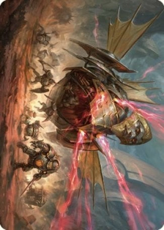 Image for Liberator, Urza's Battlethopter Art Card (44) [Art Series: The Brothers' War]