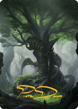 Image for Forest Art Card (Gold-Stamped Signature) (53) [Art Series: The Brothers' War]