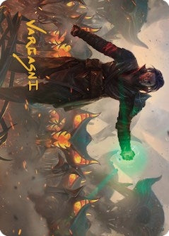 Image for Mishra, Eminent One Art Card (Gold-Stamped Signature) (54) [Art Series: The Brothers' War]