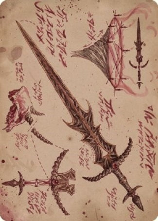 Blackblade Reforged Art Card (56) [Art Series: The Brothers' War]