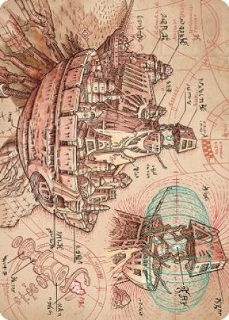 Image for Defense Grid Art Card (58) [Art Series: The Brothers' War]