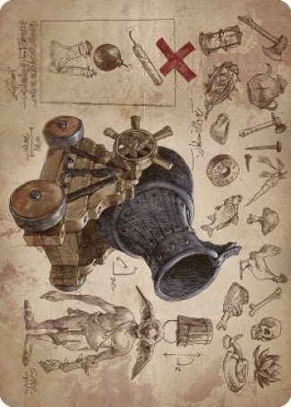 Image for Goblin Charbelcher Art Card (60) [Art Series: The Brothers' War]