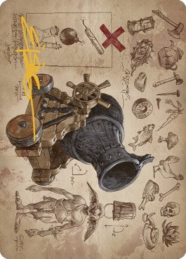 Image for Goblin Charbelcher Art Card (Gold-Stamped Signature) (60) [Art Series: The Brothers' War]