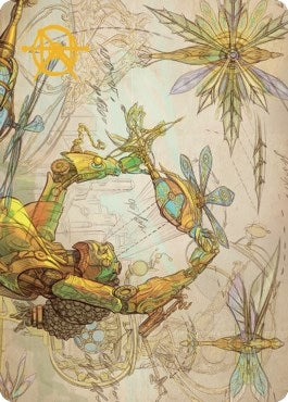 Image for Inspiring Statuary Art Card (Gold-Stamped Signature) (62) [Art Series: The Brothers' War]