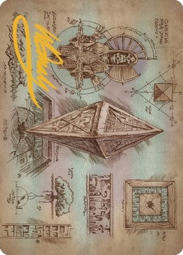 Image for Keening Stone Art Card (Gold-Stamped Signature) (64) [Art Series: The Brothers' War]
