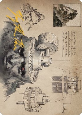 Image for Millstone Art Card (Gold-Stamped Signature) (67) [Art Series: The Brothers' War]