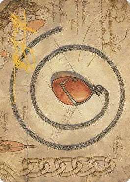 Image for Mox Amber Art Card (Gold-Stamped Signature) (68) [Art Series: The Brothers' War]