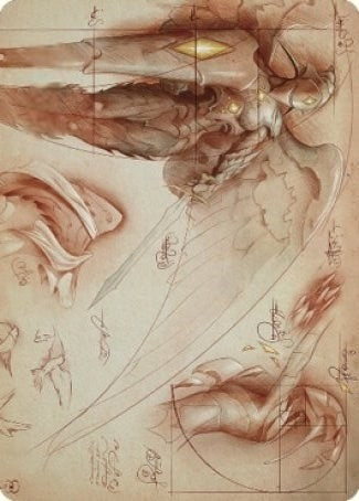 Image for Platinum Angel Art Card (71) [Art Series: The Brothers' War]