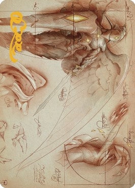 Image for Platinum Angel Art Card (Gold-Stamped Signature) (71) [Art Series: The Brothers' War]