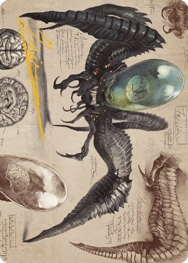Image for Psychosis Crawler Art Card (Gold-Stamped Signature) (73) [Art Series: The Brothers' War]