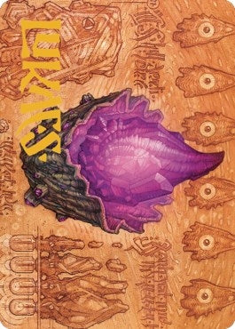 Image for Thorn of Amethyst Art Card (Gold-Stamped Signature) (80) [Art Series: The Brothers' War]