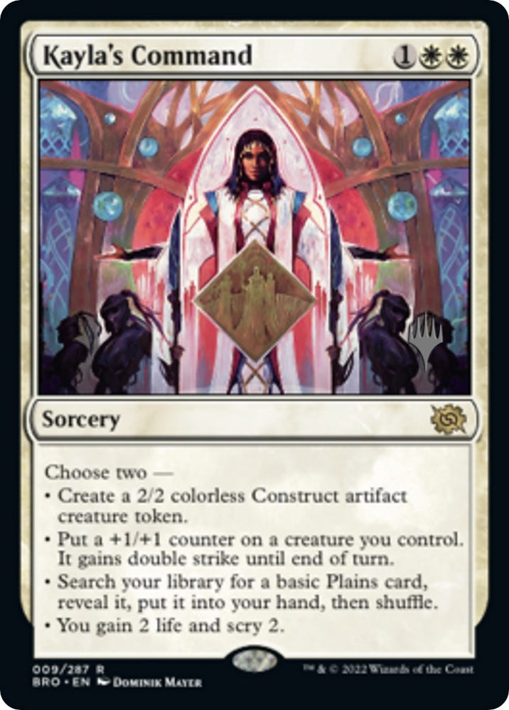 Image for Kayla's Command (9) [Promo Pack: The Brothers' War]