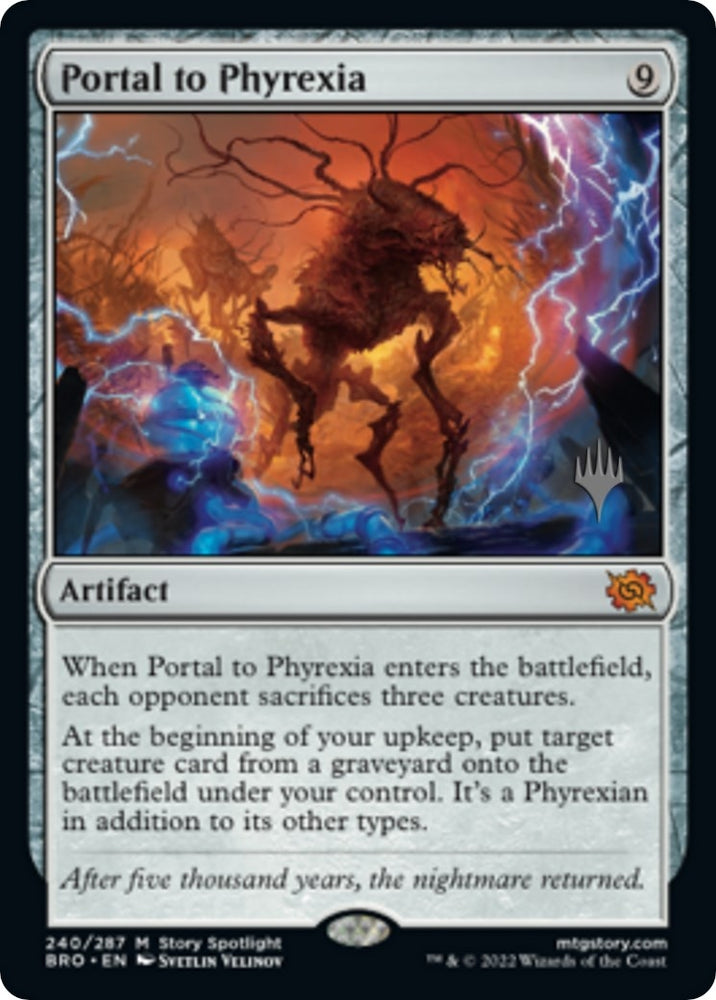 Image for Portal to Phyrexia (240) [Promo Pack: The Brothers' War]