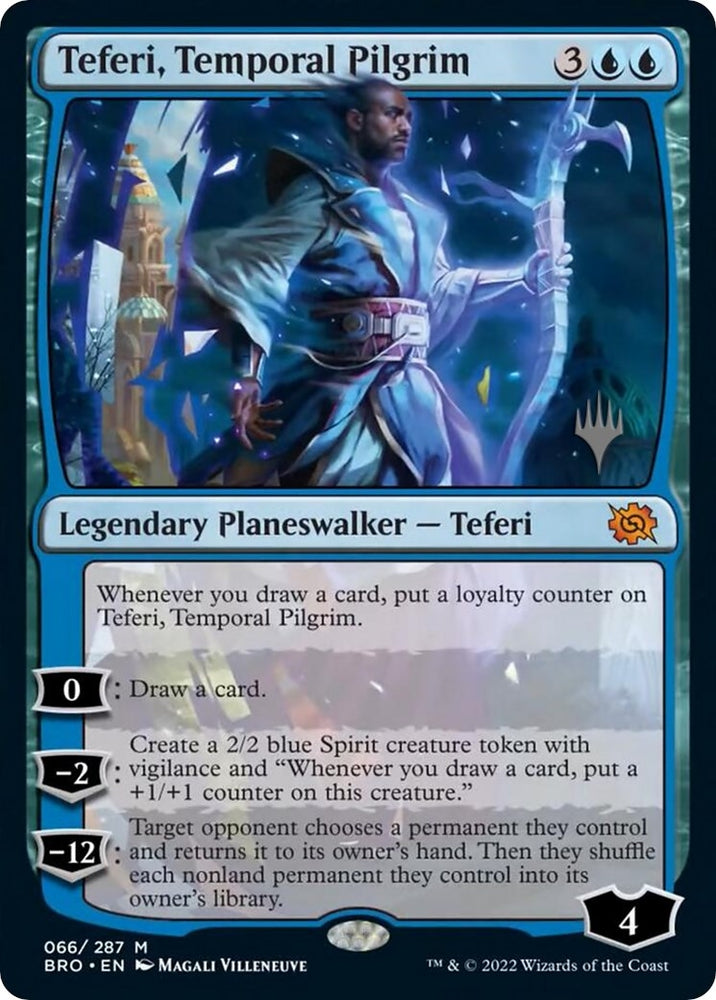 Image for Teferi, Temporal Pilgrim (66) [Promo Pack: The Brothers' War]