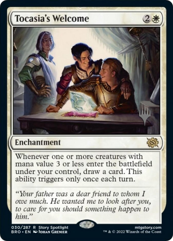 Image for Tocasia's Welcome (30) [Promo Pack: The Brothers' War]